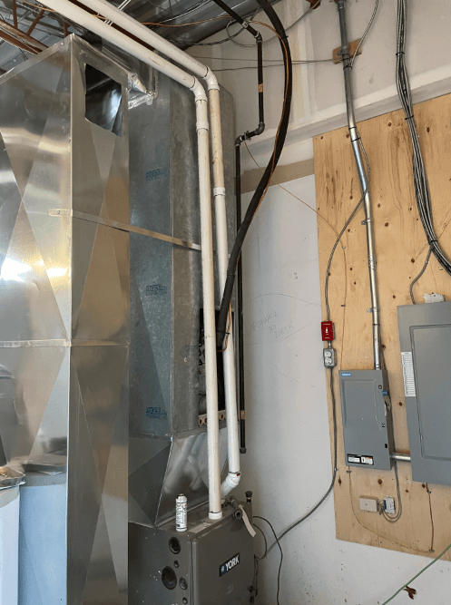 Commercial HVAC system installed by Relica Comforts