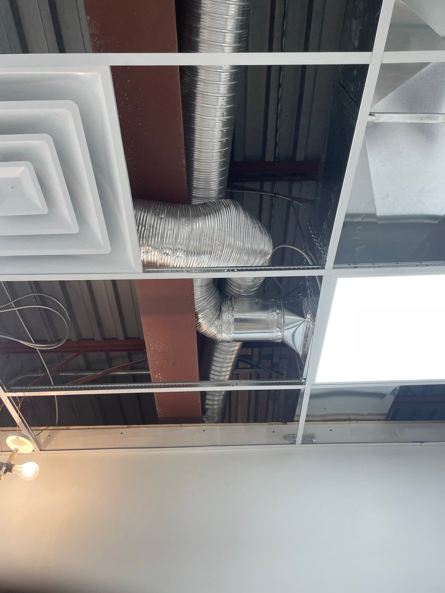 Custom sheet-metal ductwork installed by Relica Comforts